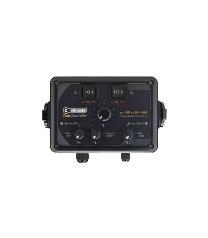 Cli-Mate Twin Controller | Dual Climate Controller | GrowShopLowCost