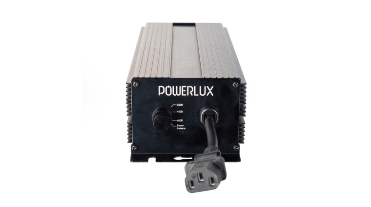 600W Powerlux Electronic Ballast | GrowShop LowCost