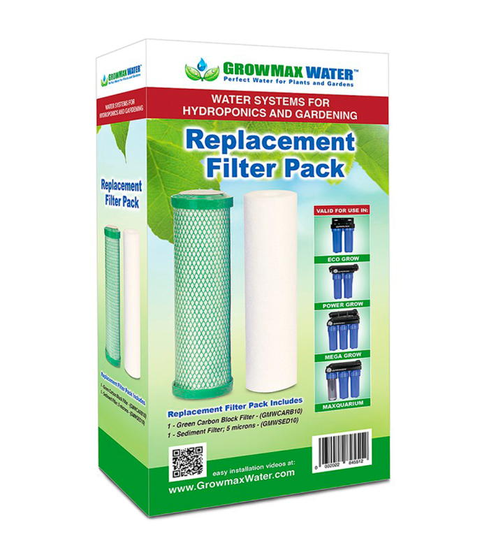Growmax 10" Replacement Filter Pack | GrowShop LowCost