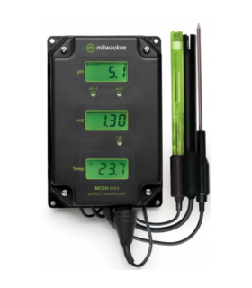 Medidor Combo Continuo pH, EC, Temp Milwaukee MC811