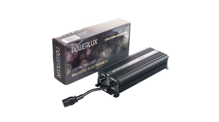 600W Powerlux Electronic Ballast | GrowShop LowCost