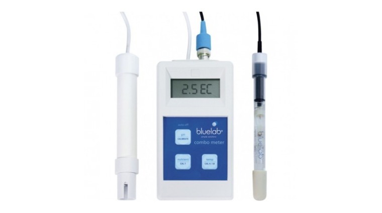 Combo Meter pH, EC y C BlueLab