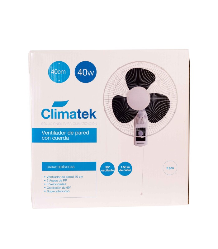 Climatek Rope Wall Fan | GrowShop LowCost