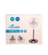 Ventilador 3 en 1 pie-pared-suelo Climatek, 2 unidades