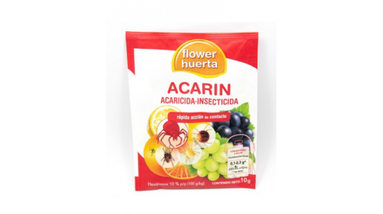 ACARIN ACARICIDA - INSECTICIDA 10G FLOWER HUERTA