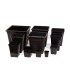 Black Square Pot | GrowShop LowCost