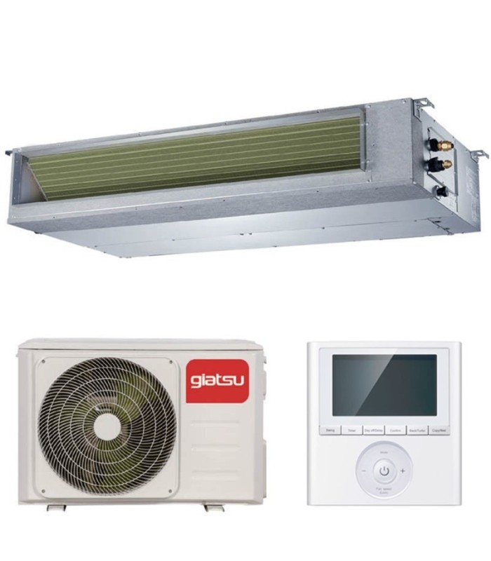 Aire acondicionado conducto inverter giatsu admira 125kw bomba calor ix43 r32