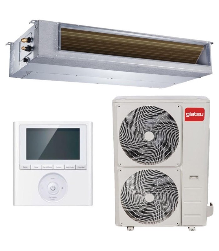 Aire acondicionado conducto inverter giatsu admira 14kw bomba calor