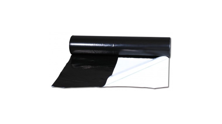 Thick Black and White Reflective Plastic 2x100 | GrowShop LowCost