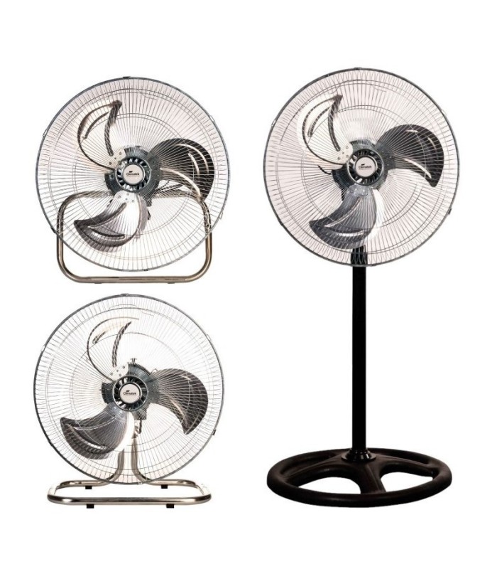 Ventilador 3 en 1 pie-pared-suelo Climatek, 1 unidad