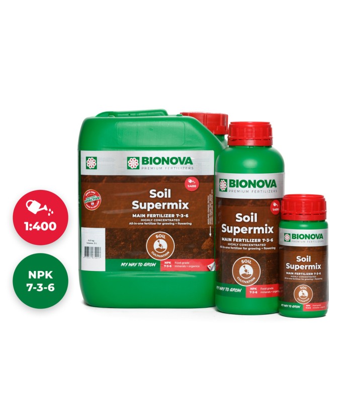 Soil Supermix Bio Nova | Grow Shop Low Cost
