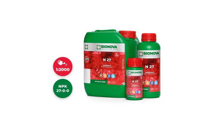 Nitrogen 27 Bio Nova | Grow Shop Low Cost
