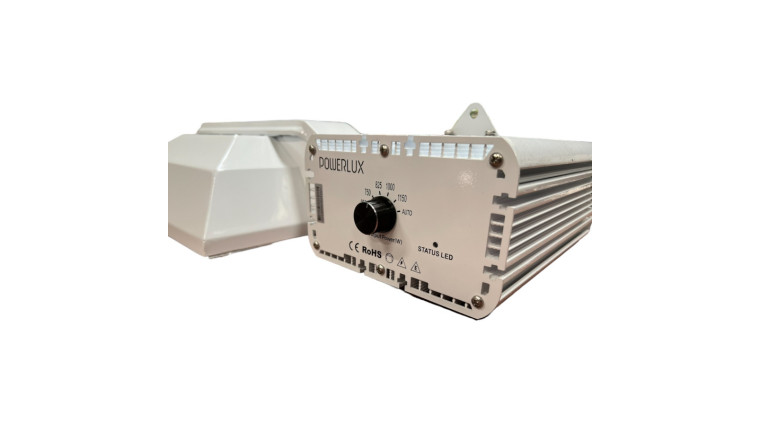 HUMMER 1000W POWERLUX LUMINAIRE WITH LIGHT BULB