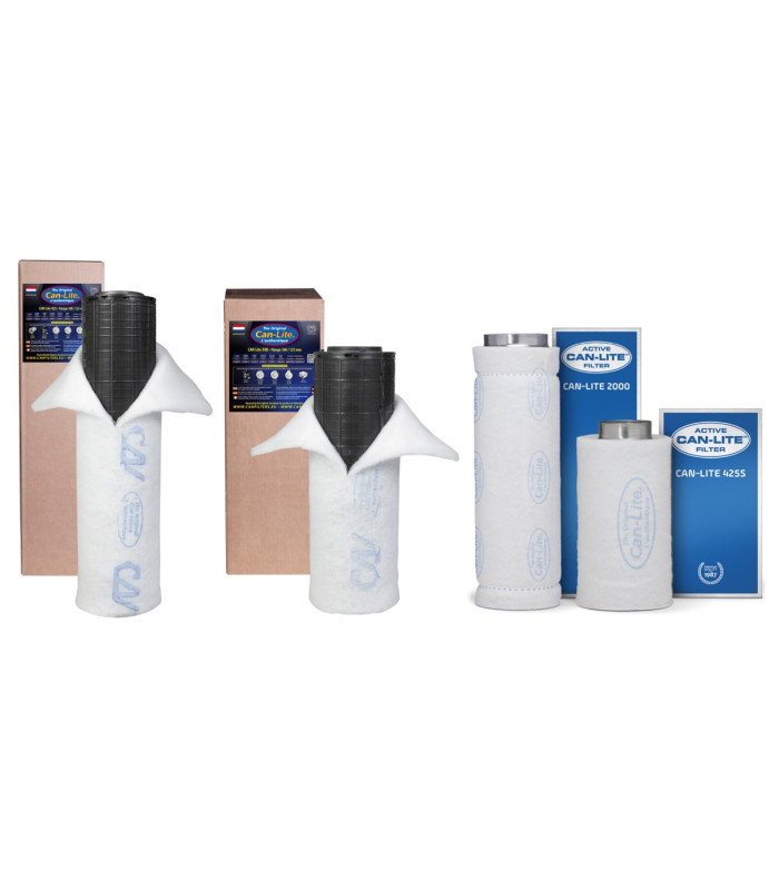Filtro Can-lite con cámara de carbón de 5cm | GrowShop LowCost