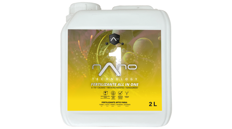 NANO 1 Fertilizante All in One para Crecimiento y Prefloración