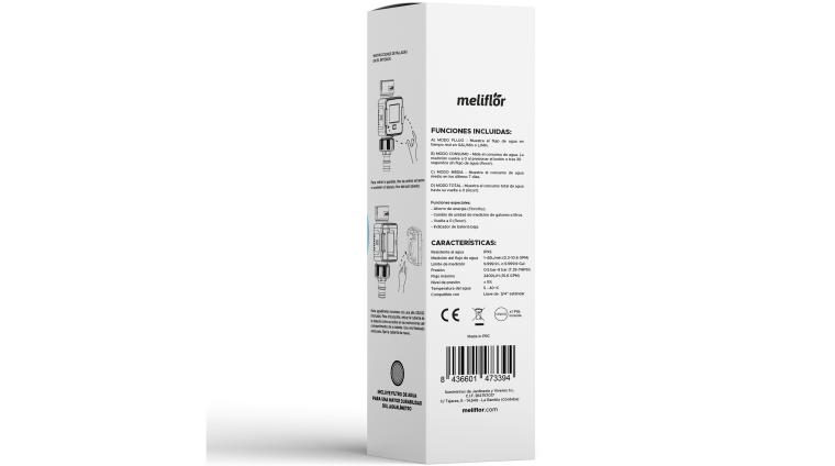 Water Flowmeter | Precise Measurement | GrowShop LowCost