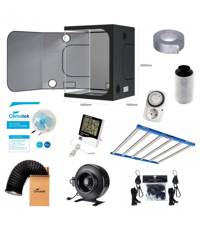 KIT INVERNADERO LED 1,50 X 1,50 X 2.