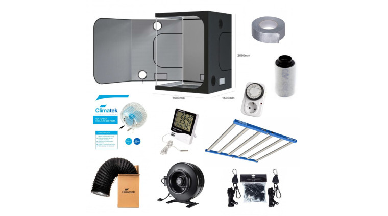 KIT INVERNADERO LED 1,50 X 1,50 X 2.