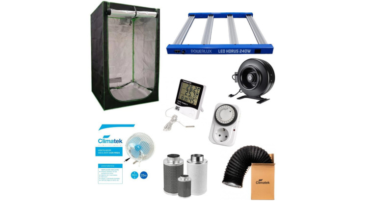 KIT INVERNADERO LED 60 X 60 X 1.40