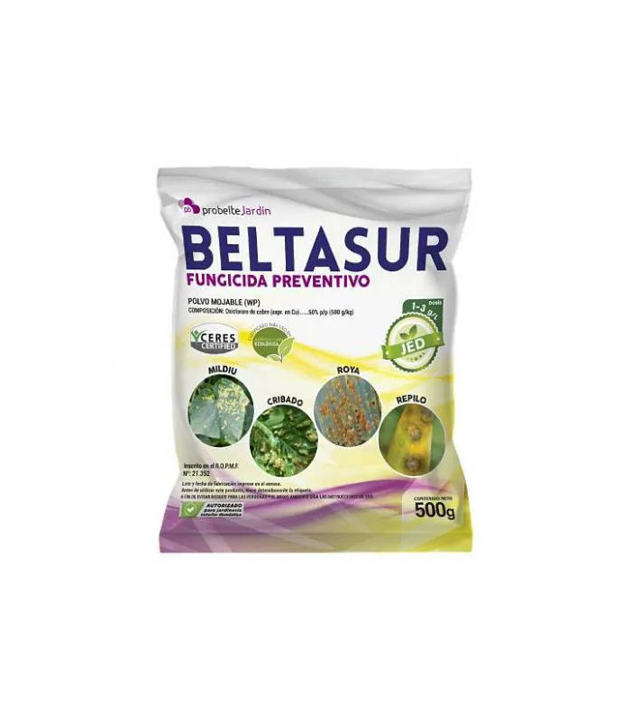 Beltasur 500 copper fungicide, 500 grams (Last 2 units, available )