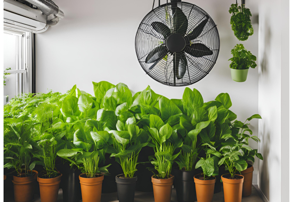 El impacto de los ventiladores de pared silenciosos en las temperatura del cultivo